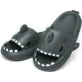 thumbnail image 2 of Men's and Women's Shark Slides Cloud Slippers Summer Novelty Open Toe Slide Sandals Anti-Slip Beach Pool Shower Shoes with Cushioned Thick Sole, 2 of 8