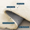 thumbnail image 5 of Sleep Zone Ultra-Soft Plush Area Rug 2×3 Feet, Beige Non-Slip Fuzzy Rug for Entryway/Bedroom, 5 of 9