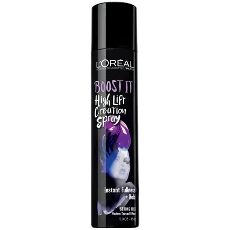 L'Oreal Paris BOOST IT High Lift Hairspray, 5.3 oz