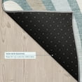 thumbnail image 5 of Addison Rugs Chantille Indoor/Outdoor Transitional Stripes Teal Machine Washable Round Rug, 8' x 8', 5 of 8