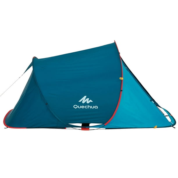 Decathlon Quechua, 2 Pop Up Camping Tent, Waterproof, 2 Person, Blue - Walmart.com