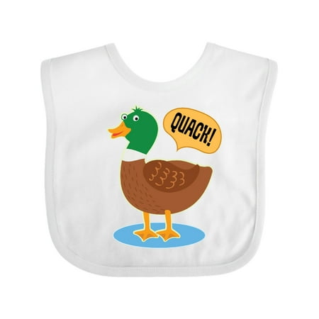 

Inktastic Duck Farm Animal Quack Gift Baby Boy or Baby Girl Bib