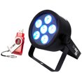 thumbnail image 1 of Chauvet DJ SLIMPAR T6 USB Slim Tri-Color LED Wash Light + D-Fi USB Transceiver, 1 of 8