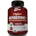 thumbnail image 1 of Suplemento NutriFlair de berberina orgánica 1450 mg con canela de Ceilán, 1 of 7