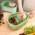 thumbnail image 1 of Lavadora de frutas y verduras Lavado de frutas y verduras Cesta de drenaje Lavado de frutas y verduras Manual y Ahorro de energía, 1 of 5