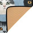 thumbnail image 3 of Yayeee Area Rugs for Living Room 5.2'x4' Non Slip Washable Bedroom Floor Carpet, Cartoon Cute Cat, 3 of 5