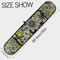 thumbnail image 3 of Yayeee Double Oven Mitt Kitchen Heat Resistant Baking 35" x7" Quilted Glove, Beige Flower Pattern, 3 of 6