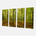 thumbnail image 2 of Panorama de la Forêt d'Automne Verte - Impression sur Toile, 2 of 3