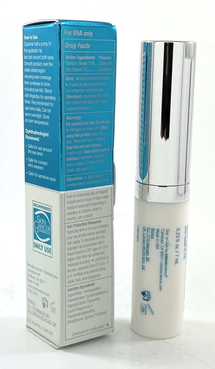 Colorescience Colorescience Total Eye 3 In 1 Renewal Therapy Spf 35 0 23 Fl Oz 7 Ml Fair Walmart Com Walmart Com Colorescience Colorescience Total Eye 3 In 1 Renewal Therapy Spf 35 0 23 Fl Oz 7 Ml Fair Walmart Com Walmart Com