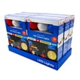 thumbnail image 6 of Indoor/Outdoor 10-Count Battery-Operated LED Lantern Lights, Red/Warm White, Blue, 6', Patriotic by Way To Celebrate, 6 of 6