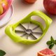 thumbnail image 1 of KDJ 8-Blade Fruit Slicer Stainless Steel Ultra-Sharp Corer Kitchen Tool with Ergonomic Handle for Apples Pears Oranges Lemons - Easy to Use Versatile Gadget (Green), 1 of 9