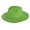 Lime, variant on Top Headwear Graffiti Paint Upturn Fedora Panama Hat - Lime