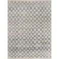 thumbnail image 2 of Hauteloom Benjy Hallway, Kitchen Runner Rug - Contemporary - Cream, Silver Blue - 2'7'' x 7'3'', 2 of 13