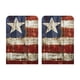 thumbnail image 2 of 22.4x18.1in Independence Day Chair Cover Two Piece Set, 2 of 6