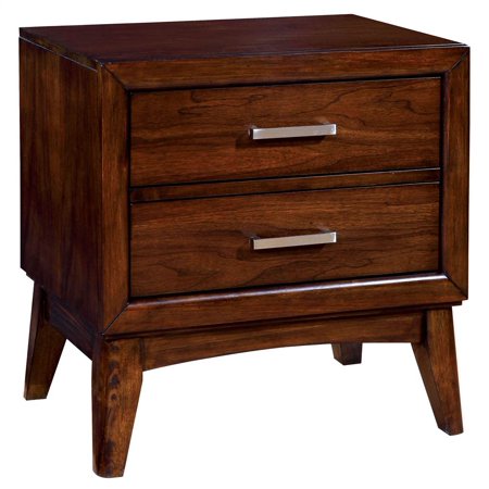 Traditional 2-Drawer Night Stand