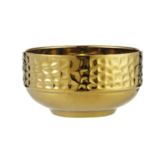 Heatproof Stainless Steel Bowl With Double Wall Construction Heatproof Tableware For Home Restaurant Use