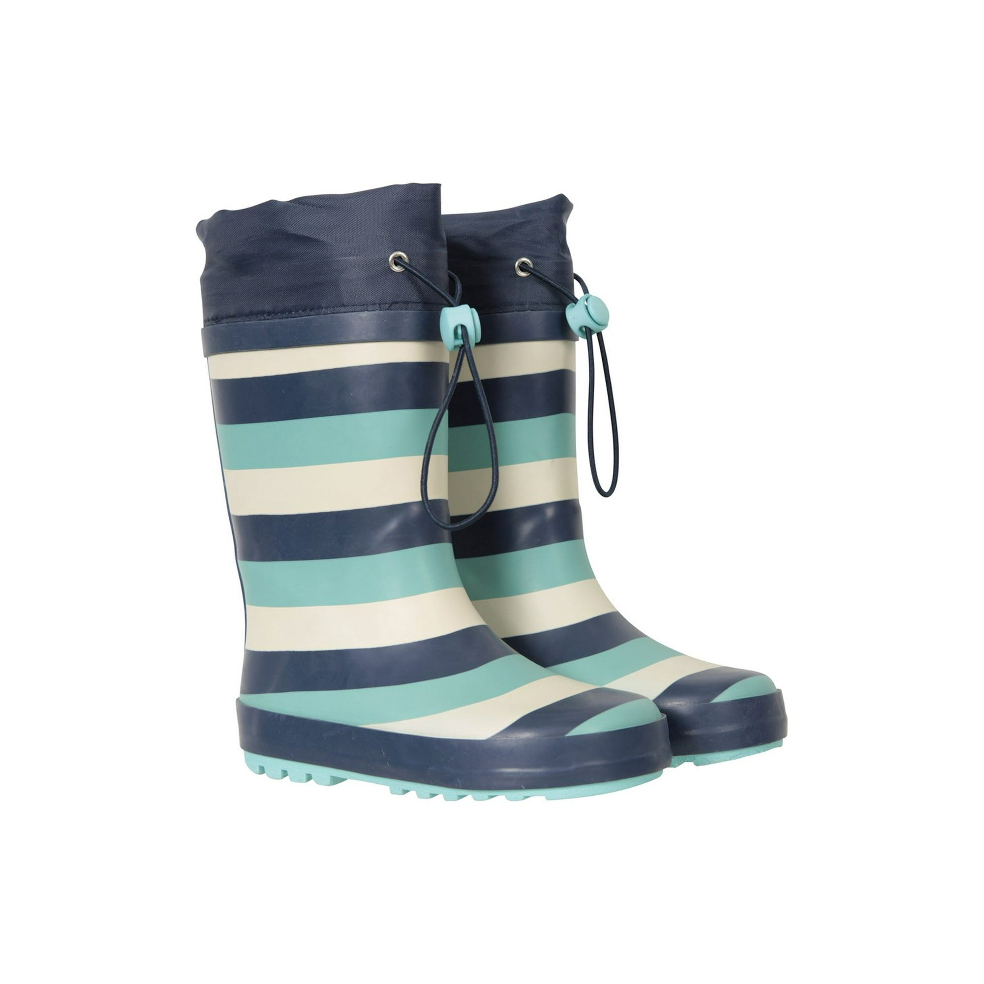 Mountain Warehouse Kids Wellies Rubber Sunny Rain Wellington Childrens Boots