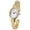 Gold, variant on Blekon Collections 20mm Platinum Women's Cuff Watch 8200