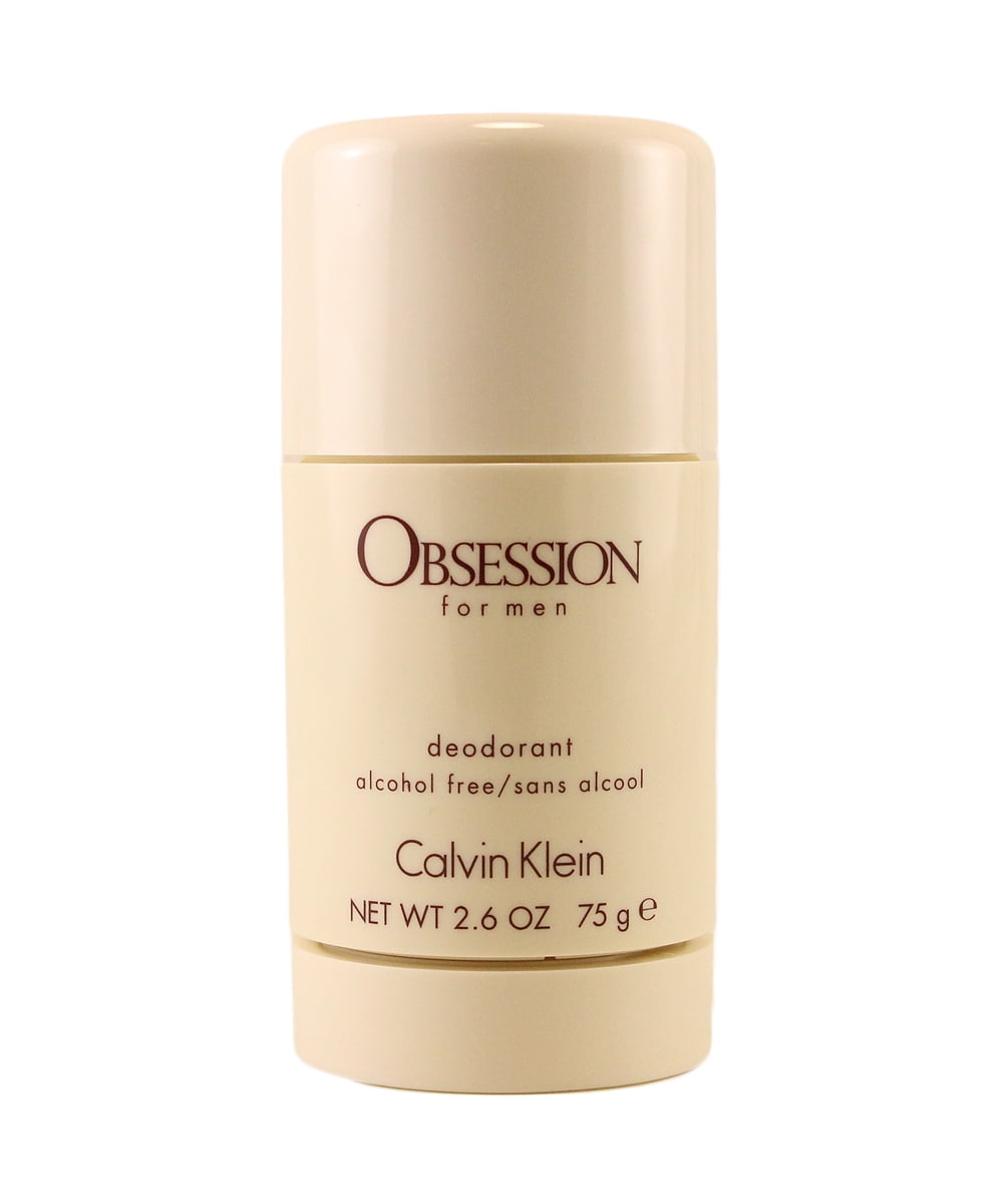 Obsession Alcohol Free Deodorant Stick  Oz / 75 G for Men by Calvin Klein  