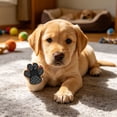thumbnail image 2 of huayou Non Slip Dog Paw Protector Pads, Breathable Anti Wear Foot Stickers, 4 Pack, Decoration, for Pet Outdoor Use, 1.57x1.3 inch, Black, 2 of 7