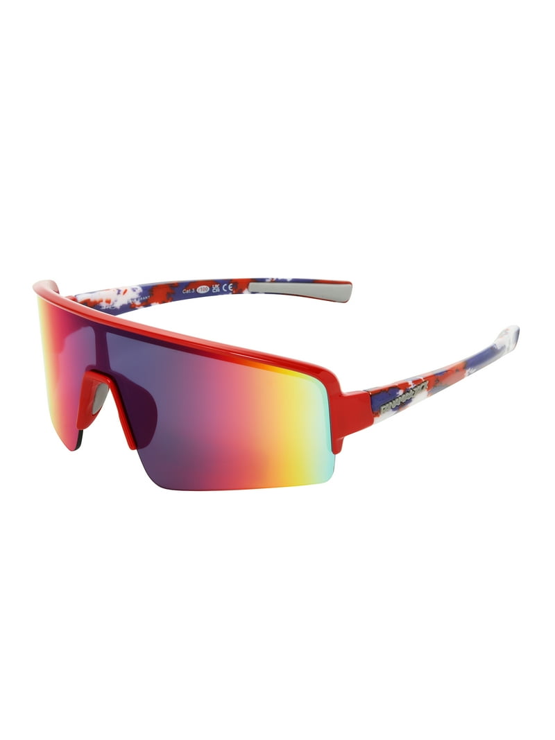 Panama Jack x Foster Grant Red Shield Men's Sunglasses UVA UVB