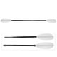 thumbnail image 5 of Remos de pie de fibra de vidrio ajustables de doble extremo para surfear Kayak bote inflable blanco 215-225cm, 5 of 10
