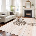 thumbnail image 2 of Rustic Windmill Area Rugs 5'x7', Washable Small Throw Rugs for Laundry Room Playroom, Vintage Country Farmhouse Wooden Grain Indoor Outdoor Rug Non-Slip Low Pile Carpet Runner Reversible Floor Mats, 2 of 8