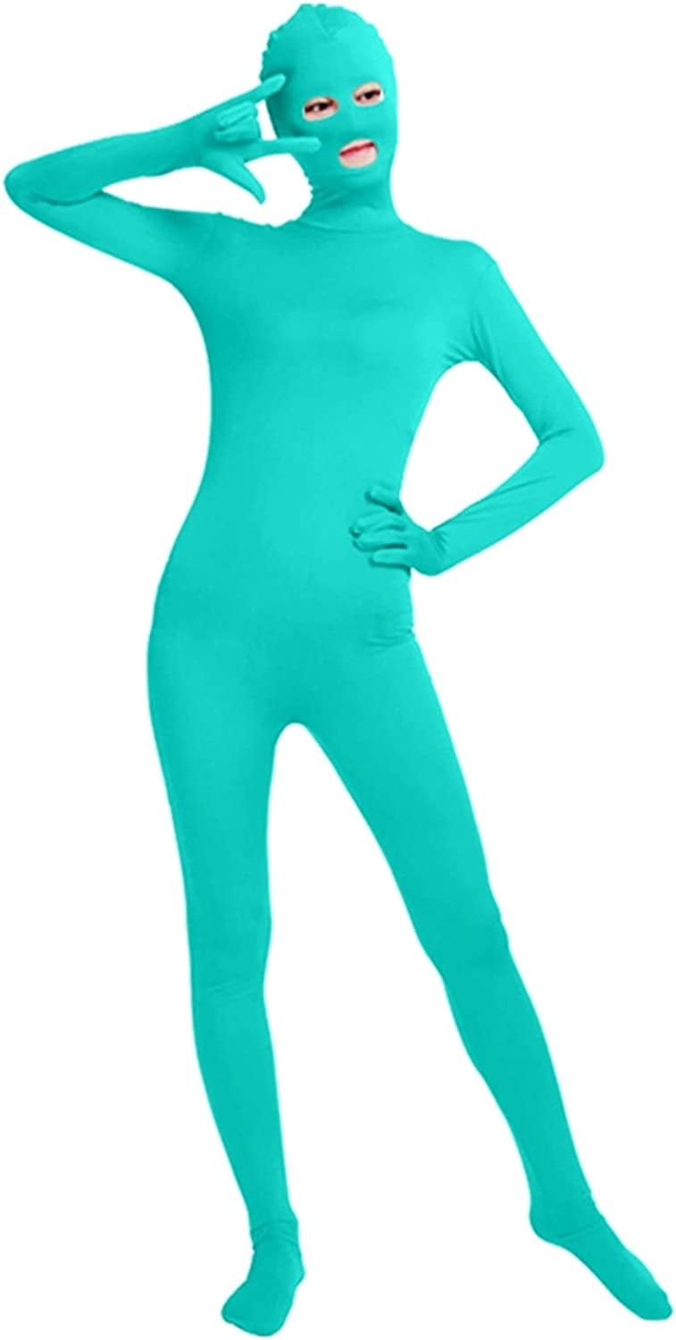 QWZNDZG Adult Unisex Spandex One Piece Unitard Cosplay Full Body Suit