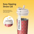 thumbnail image 3 of Christmas 18oz Double Drinking Coffee Mug – Vacuum Insulated Stainless Steel Travel Cup with Leakproof Lid, 316 Steel Thermos Tumbler for Hot & Cold Beverages, 3 of 7