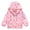 Pink, variant on IBTOM CASTLE Kids Girls Windproof Waterproof Jacket with Hooded Spring Fall Fashion Lightweight Outdoor Hiking Jacket with Pockets 4-5T Pink