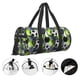 thumbnail image 3 of Fotbe Football Bolsa Deportiva de Lona Plegable con Estampado, Bolsa de Gimnasio con Bolsillo Seco/Húmedo, Bolsa de Viaje Ultraligera de Gran Capacidad, 3 of 6