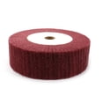 thumbnail image 3 of 8" Nylon Fiber Flap Polishing Wheel Disc Non-woven Abrasive Buffing 320 Grit, 3 of 9