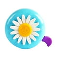 thumbnail image 1 of Advancent Bicicleta campana cuernos bicicleta Margarita flor niños niñas ciclismo anillo alarma para Ciclismo azul violeta, 1 of 6