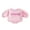 Pink, variant on Gupgi Valentines Day Baby Girl Bodysuit Newborn Romper Heart Embroidered Long Sleeve Jumpsuit