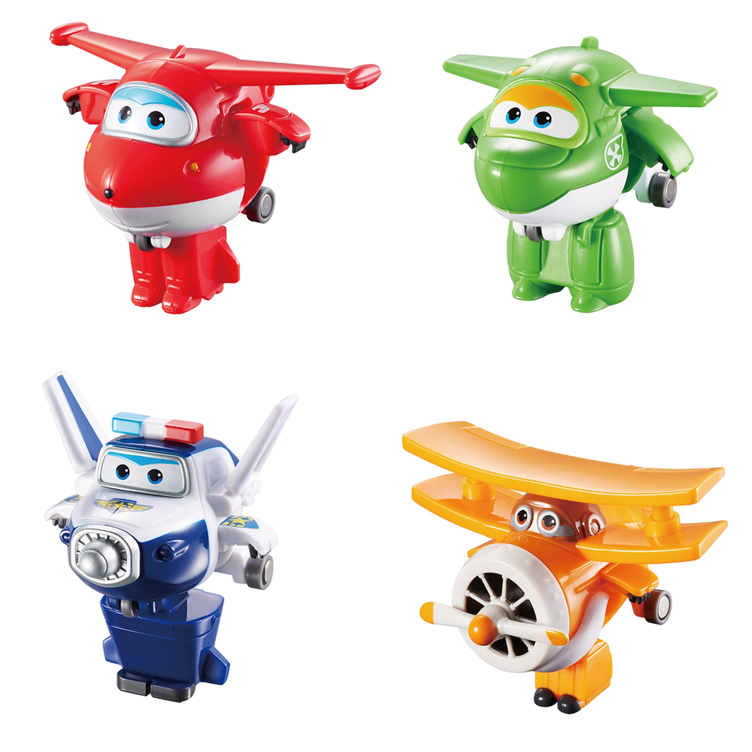 Super Wings Robot Vehicle Playset Animation Character Toy Kids Xmas Gift 