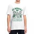 thumbnail image 2 of Camiseta de Peanuts, Snoopy, San Patricio, Charlie Brown, Cheers para hombres, camiseta vintage, camisetas de cuello redondo, idea de regalo de algodón puro, 2 of 5