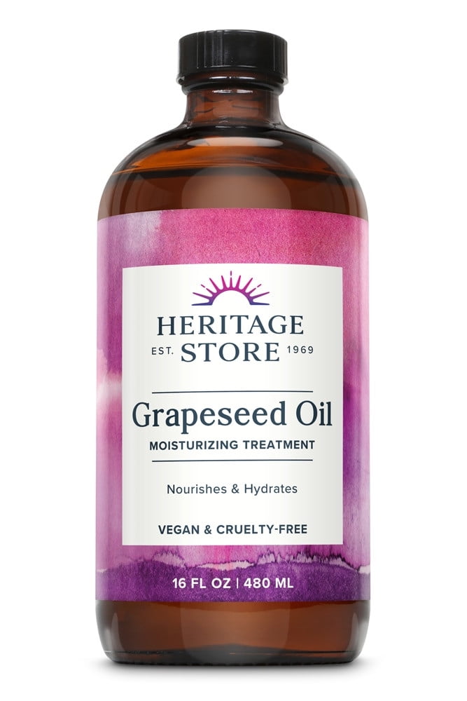 Heritage Store Grapeseed Oil 16 fl oz