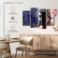 thumbnail image 5 of Elephant Stock Buddha In Contemplation Wall Art - Horizontal Multi Panel Canvas - Living Room Wall Decor - Religion And Spirituality Multi Panel - Blue And Beige Decor - 52" x 32", 5 of 8