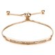 thumbnail image 5 of Pulsera para las mujeres deslizante de oro chapado en joyas de circonio clásico tenis elegante pulsera brillante pulseras, 5 of 6