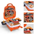 thumbnail image 3 of QJUHUNG Pretend for Play Early Educational for Play House Kit Engineer Simulation Repair Drill Tools Bags  Plastic Toolbox, 3 of 7