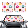 thumbnail image 2 of Gaeub Donut Foldable Auto Sun Blocker Visor, Sunshade for Car Front Window, Keeps Your Vehicle Cool - Medium, 2 of 7