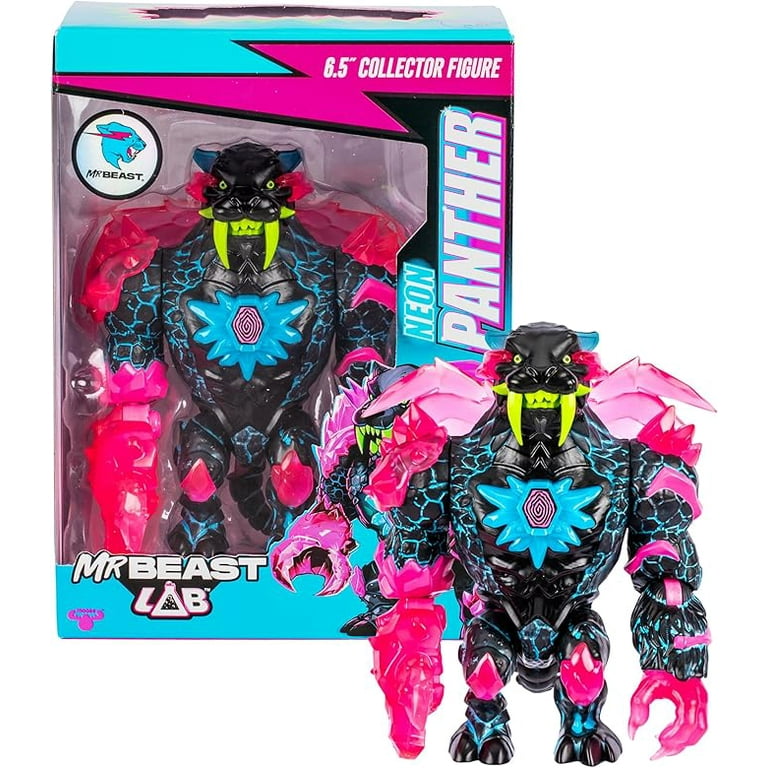Mr Beast Lab Panther フィギュア Amazon.com: MrBeast Lab Apex Beast Panther Collector Figure