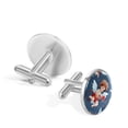 thumbnail image 3 of Cupid Elegant Men's Stainless Steel Cufflinks Set for Formal Attire and Special Occasions, 3 of 6