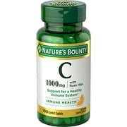 Nature's Bounty Vitamin C Immune Health 1000mg W/ Rose Hip, 100ct, 3-Pack