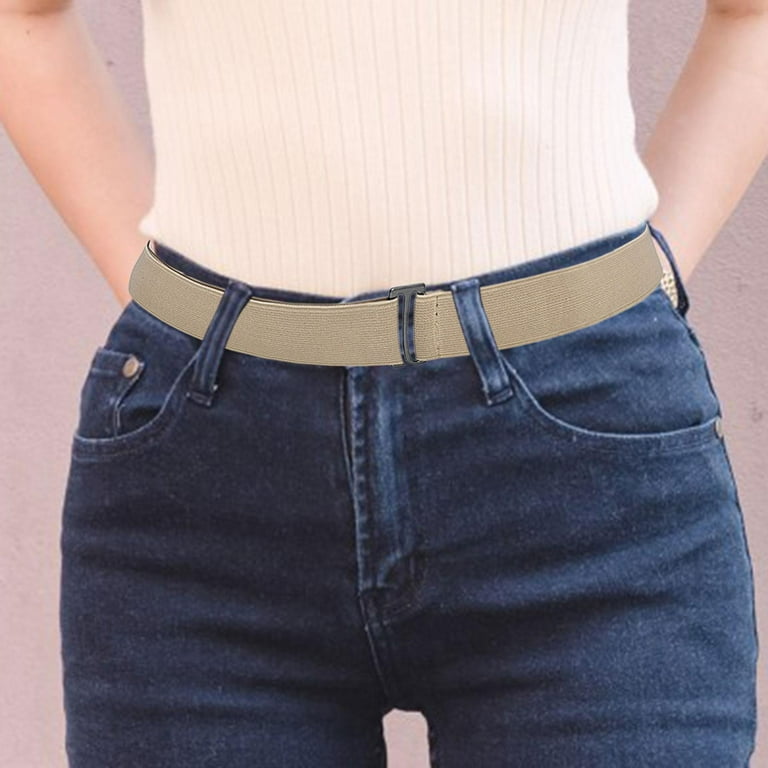 Ladies stretch belts for jeans deals