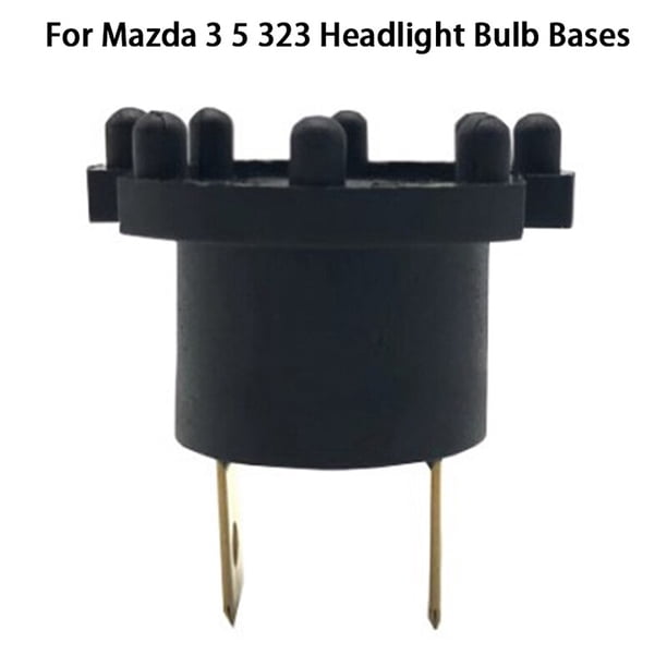 NEW 1PCS For Mazda 3 5 323 Headlight Bulb Bases Genuine For Mazda 2 De 3 323 Bk Bj Headlamp Socket H7 Globe Bulb Holderonesize He Qiyong unisex