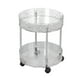 thumbnail image 2 of Estantería de Plástico de Dos Niveles | Estantería Móvil con Ruedas | Organizador Multicapa Gris Transparente para Cocina, Baño y Sala de Estar | Armario Ahorrador de Espacio para Utensilios, Refrige, 2 of 6