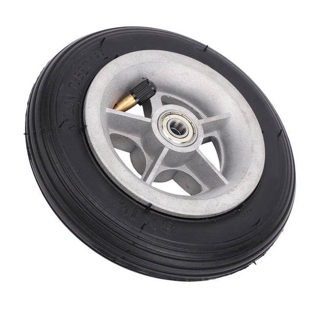 Rueda De Neumáticos De Inflación De Scooter Eléctrico, Prueba De Impacto De 6 Pulgadas Diseño De La Banda De Rodadura De Goma Espesada Rueda De Scooter Para Ciclismo