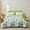 Green Purple Red, variant on Smuge 3 Pcs Floral Bedding Comforter Set Purple Red Flower King Size Bed in a Bag Fitted Pillowcases for Adult