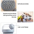 thumbnail image 3 of ShenMo 1 gray automatic liquid adding comfortable shampoo brush, cleaning massage shower brush, bathing scrub brush, 3 of 5